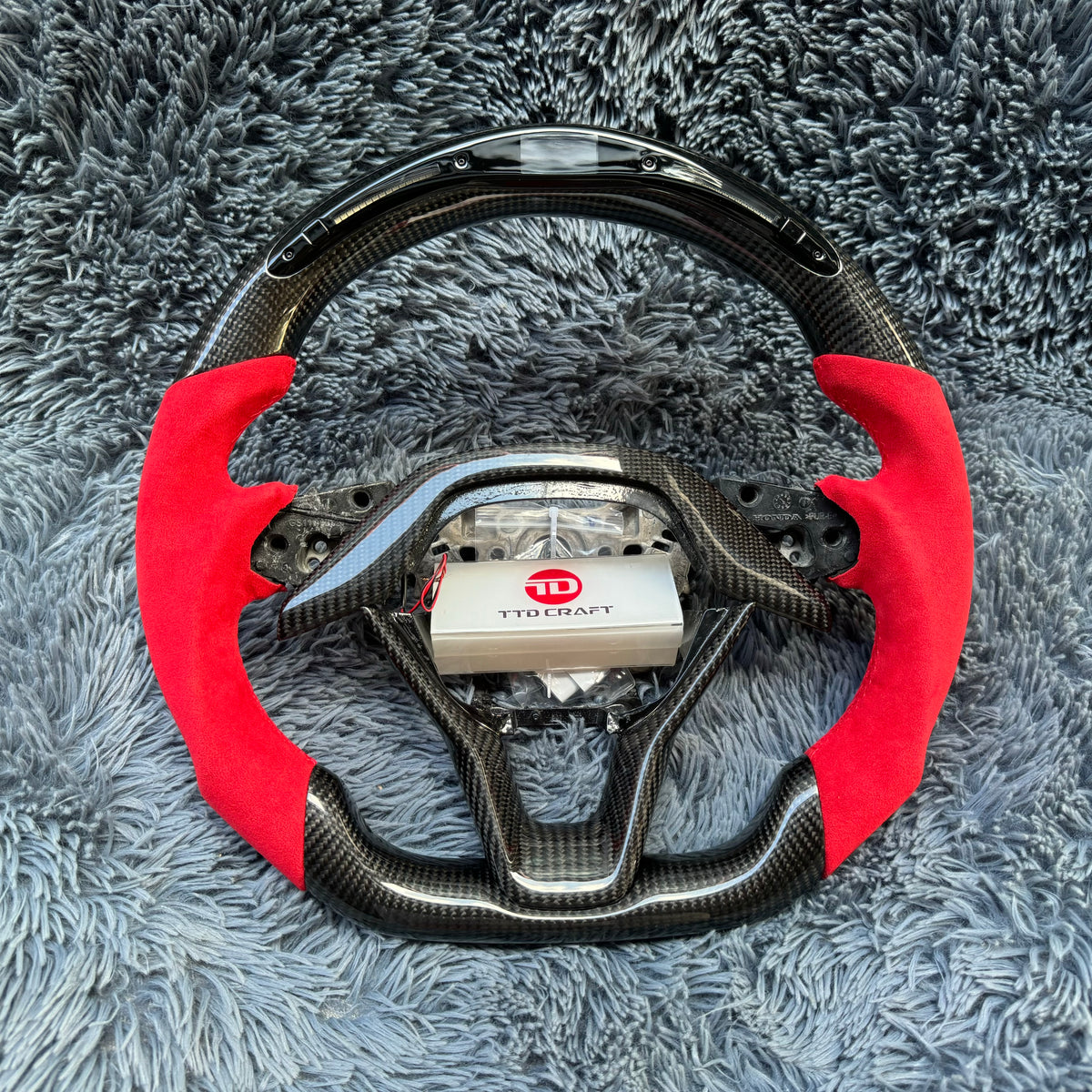 LED Carbon Fiber Steering Wheel For Honda 10th gen Accord 2018-2022