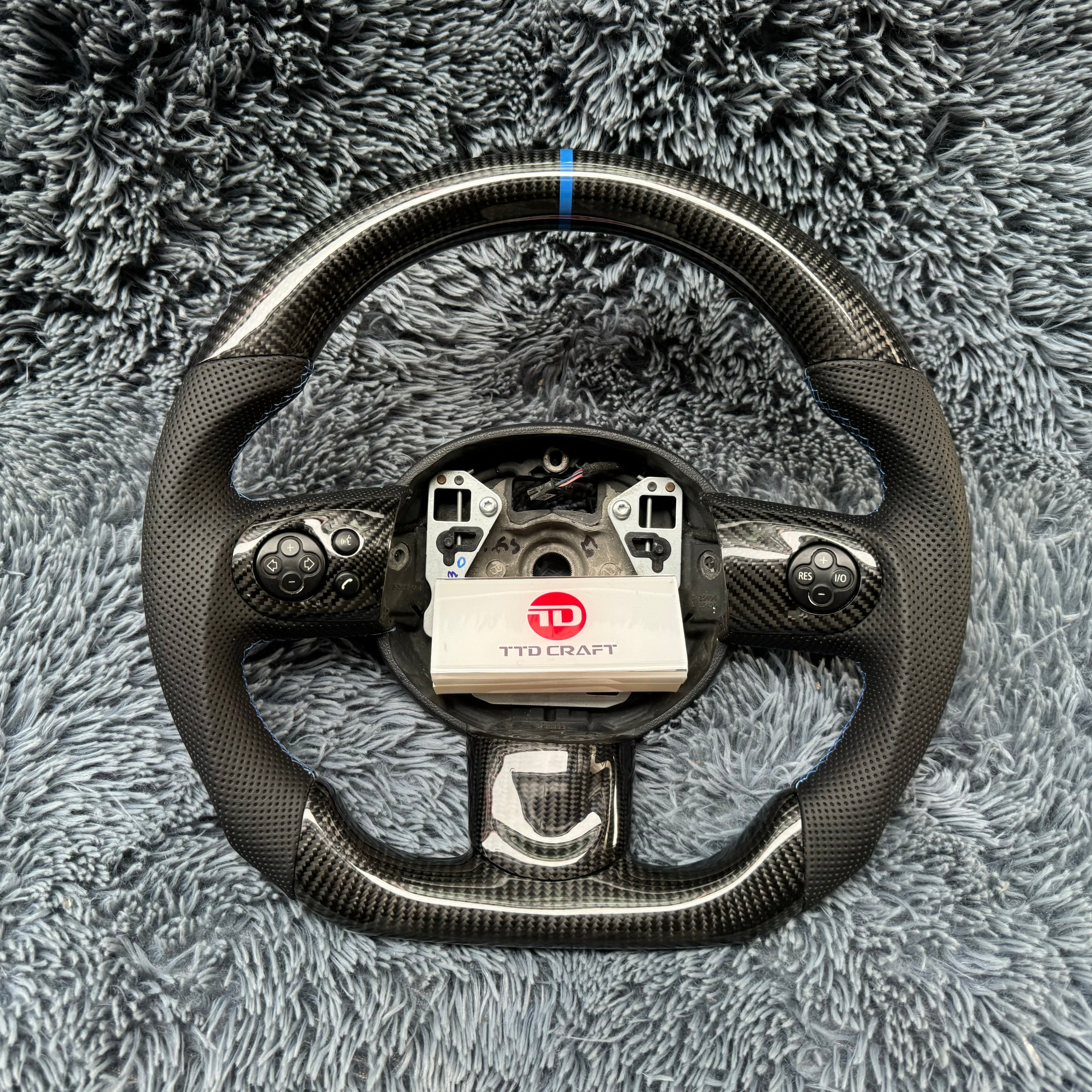 For Mini 2007-2014 Cooper S Custom Carbon Fiber Steering Wheel