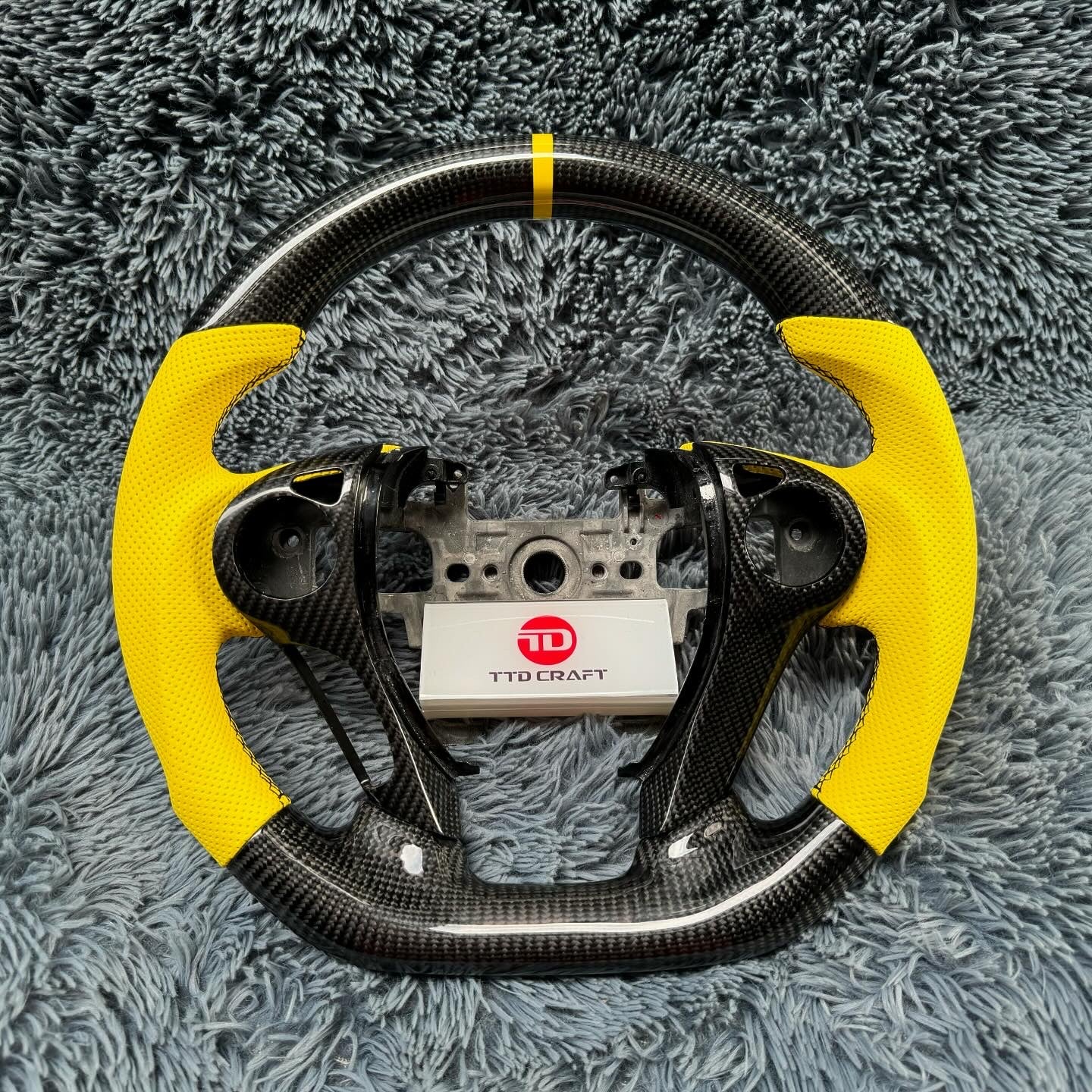 For Honda 9th gen Accord 2013-2017 Real Carbon Fiber Steering Wheel