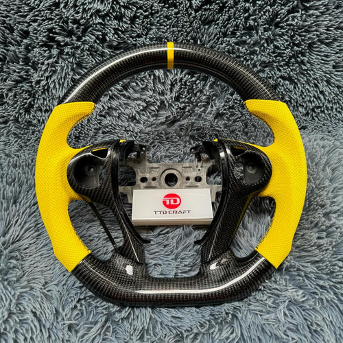 Custom Carbon Fiber Steering Wheel For Honda 9th gen Accord 2013-2017