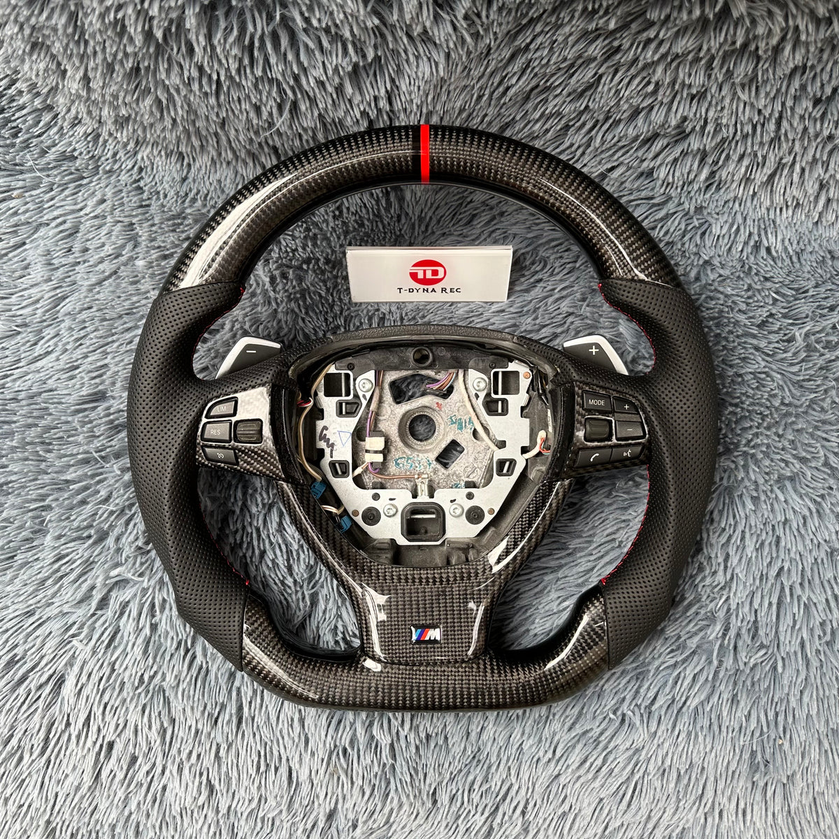 Custom BMW M5 F10 Carbon Fiber Steering Wheel