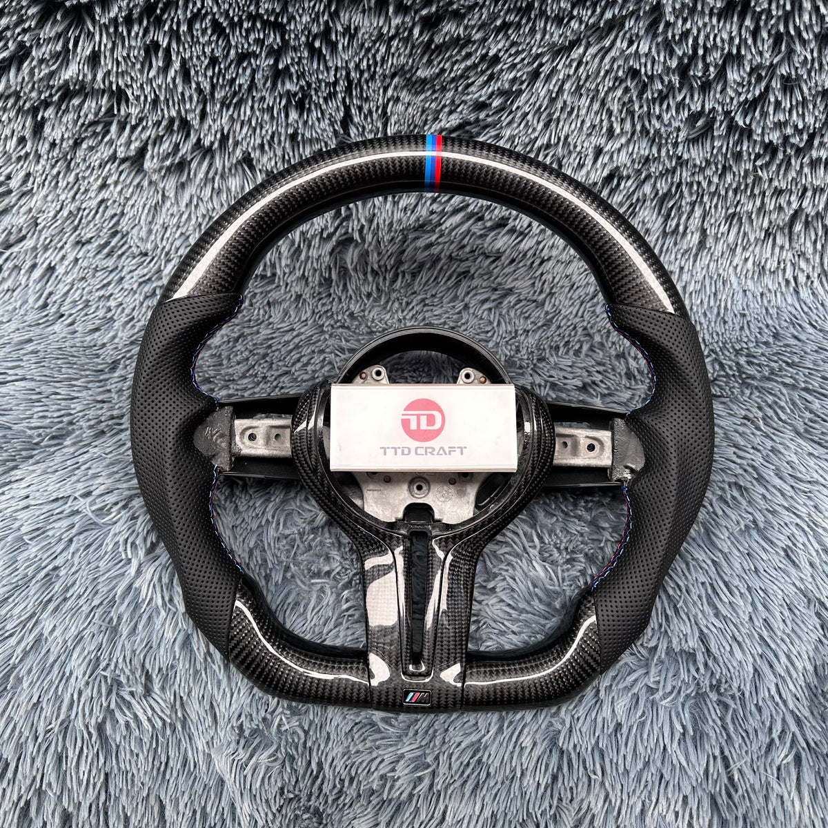 Custom BMW M5 M6 M8 Carbon Fiber Steering Wheel