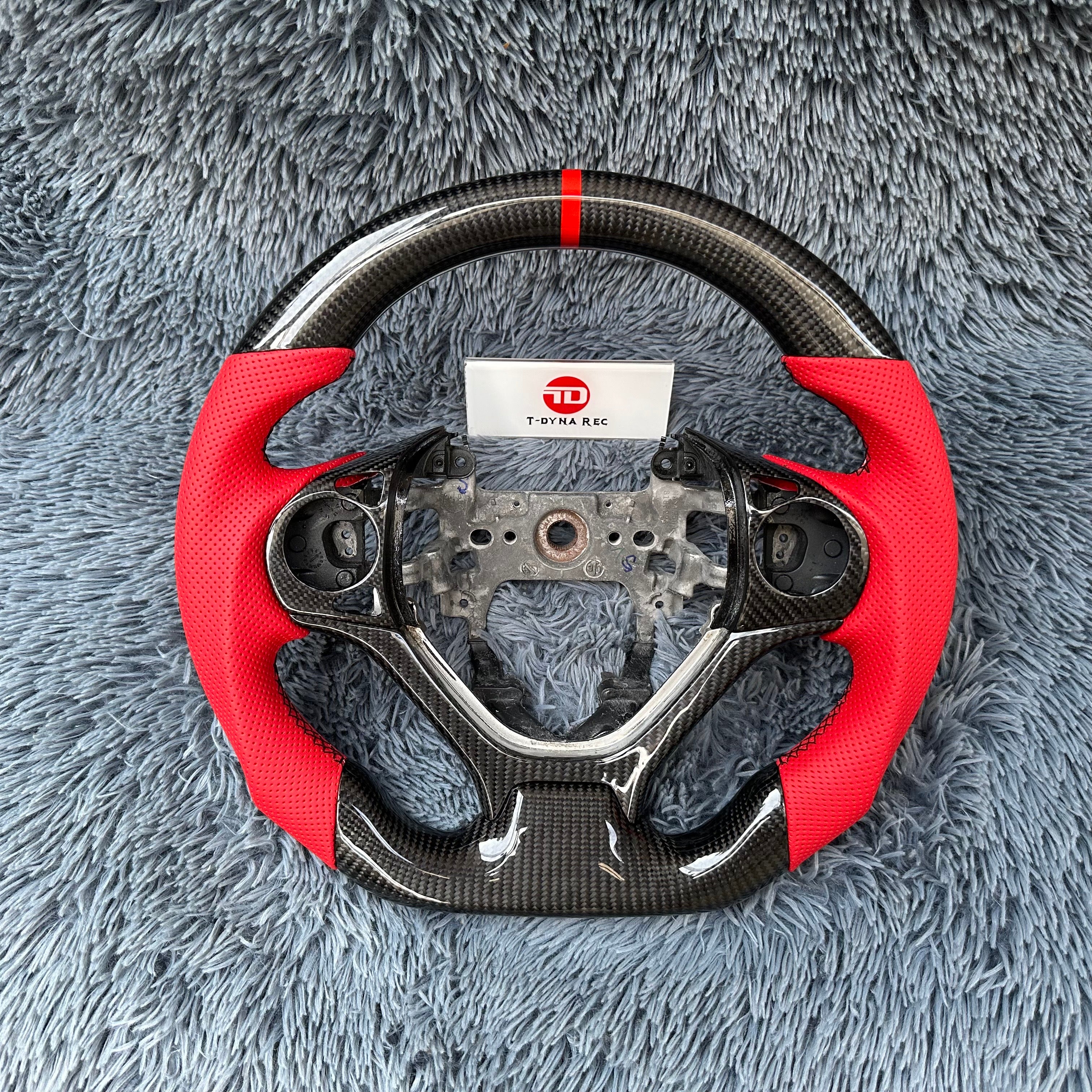 Carbon Fiber Steering Wheel For Honda 9th gen Civic 2012-2015