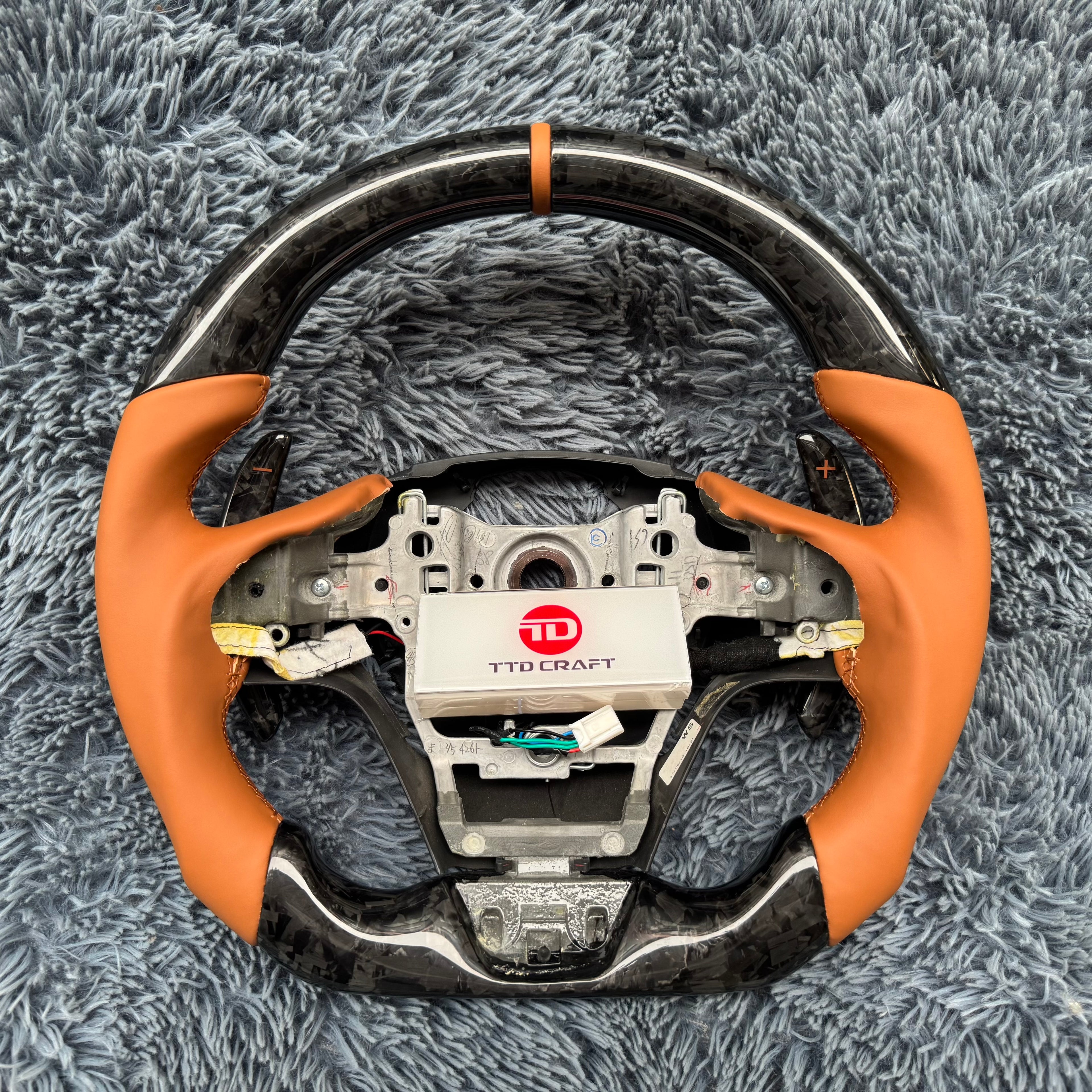 Forged Carbon Fiber Steering Wheel For Lexus LC500 2017-2026