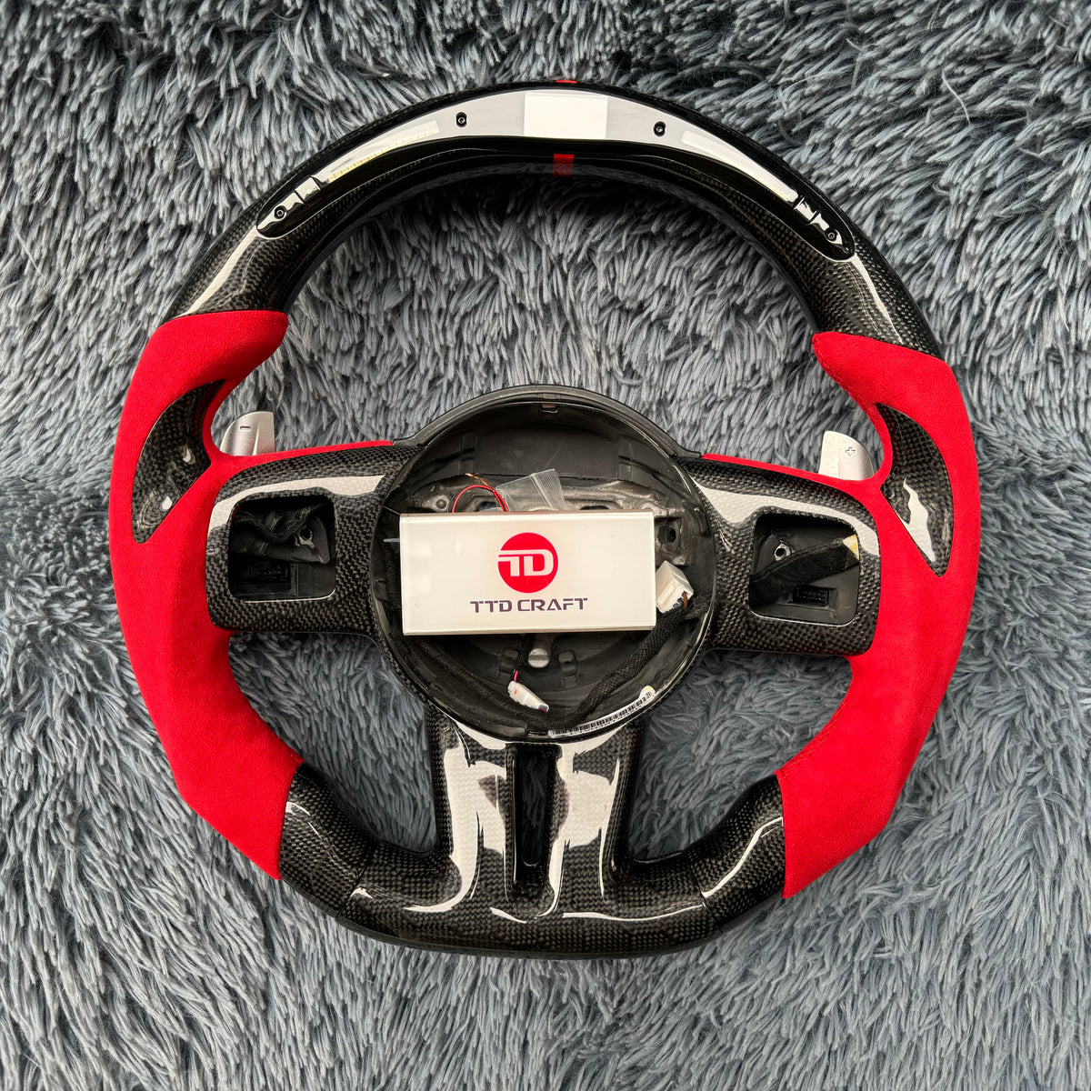 2012-2014 Dodge/Jeep/Chrysler SRT8 LED Carbon Fiber Steering Wheel