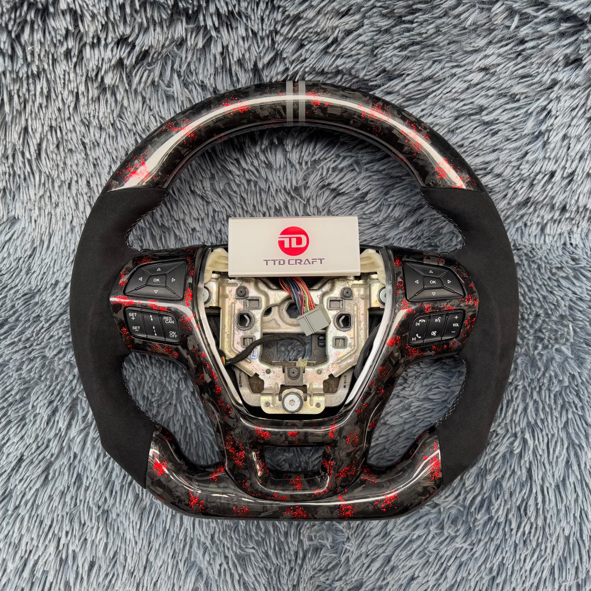 2016-2019 Ford Explorer Custom Forged Carbon Fiber Steering Wheel