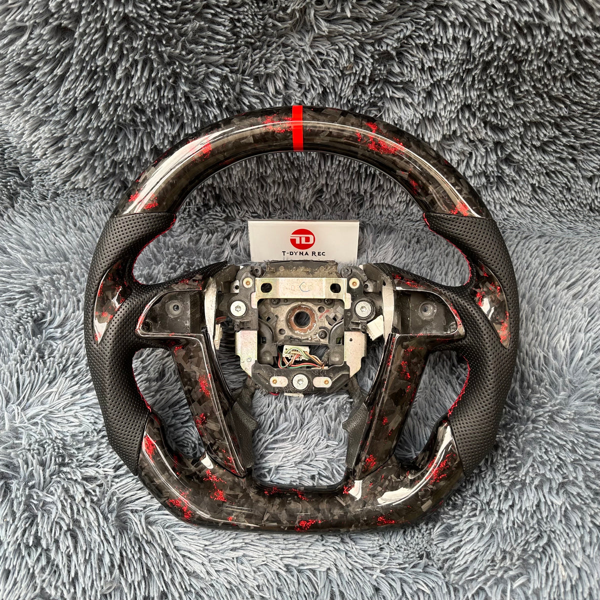 Custom Forged Carbon Fiber Steering Wheel For Honda 8th gen Accord 2008-2012