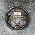 Custom Honda 9th gen Civic 2012-2015 Real Carbon Fiber Steering Wheel