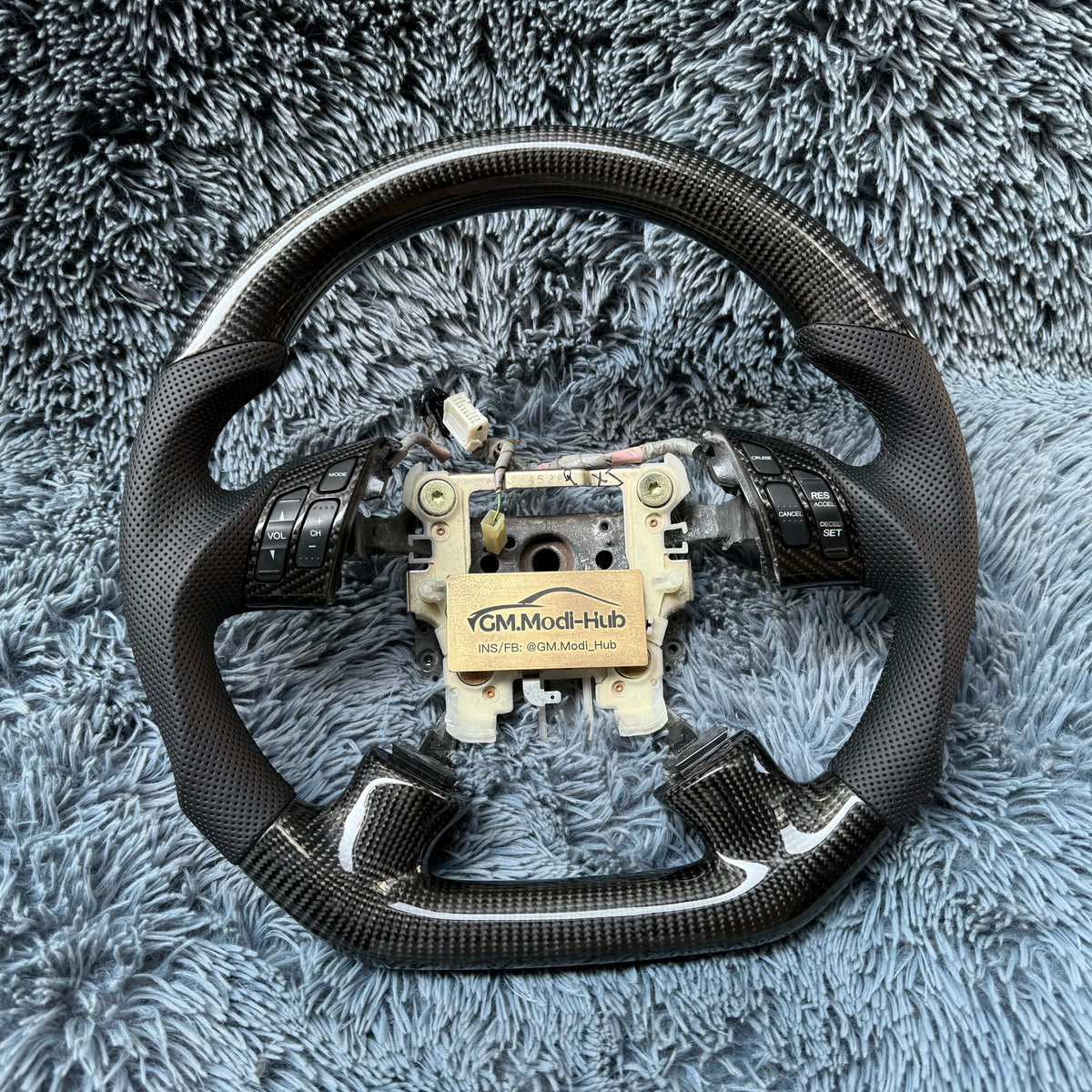 Custom Carbon Fiber Steering Wheel For Honda 2005-2010 Odyssey