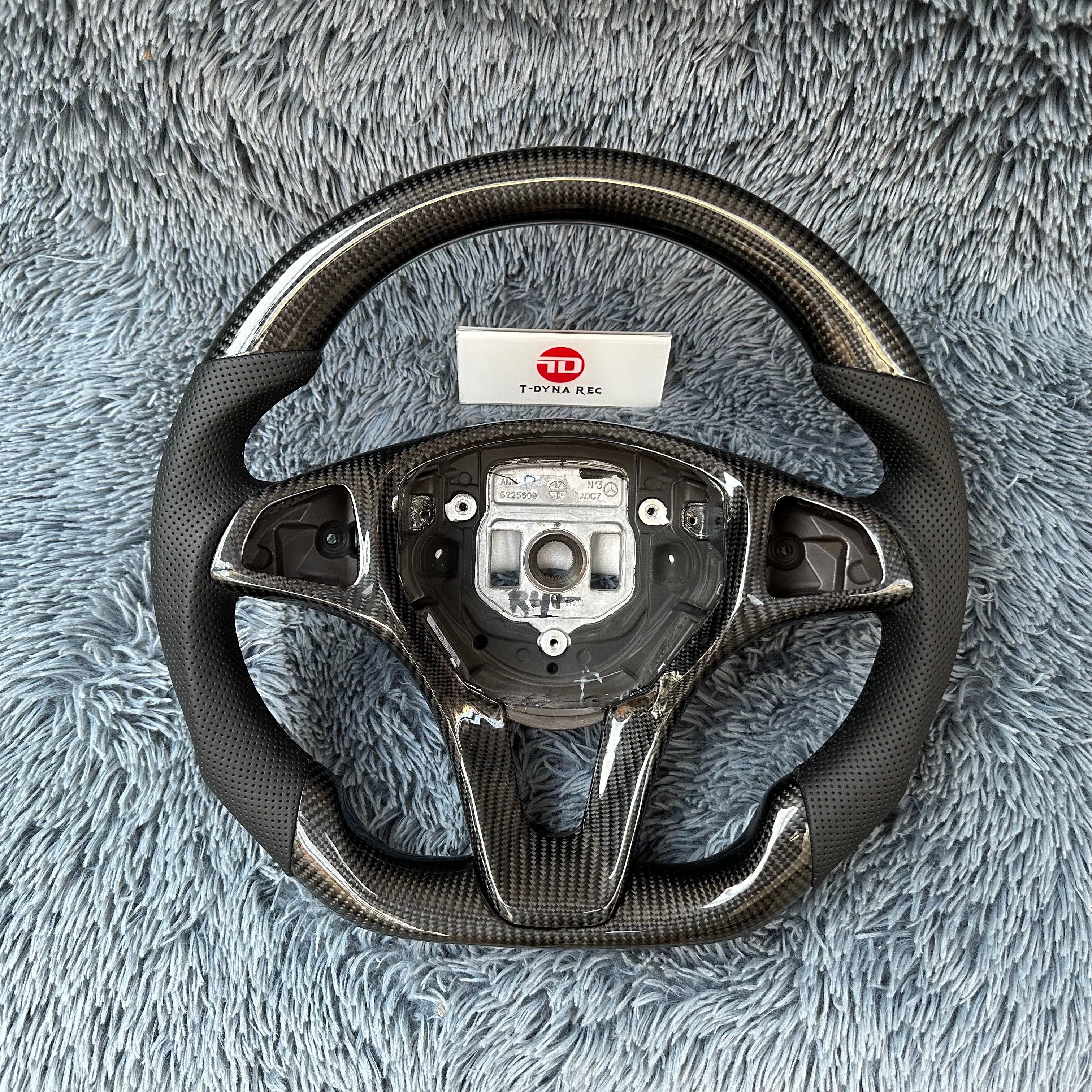 For Mercedes Benz C180 C300 Carbon Fiber Steering Wheel