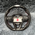 For Toyota 2019-2026 Corolla Hatchback RAV4 Led Carbon Fiber Steering Wheel