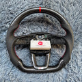 For Audi  A4 / Q5 / SQ5 / Q7 / SQ7 Custom Carbon Fiber Steering Wheel