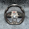 For Honda 10th gen Civic 2016-2021 Led Carbon Fiber Steering Wheel