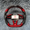 For Mazda 2016-2026 MX-5 Miata LED Carbon Fiber Steering Wheel