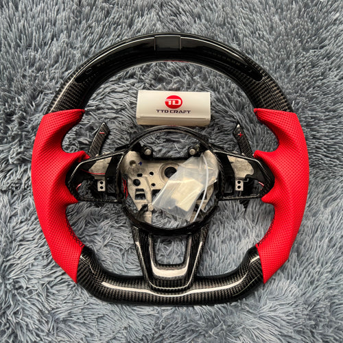 For Acura 2021-2026 TLX/ MDX Led Carbon Fiber Steering Wheel