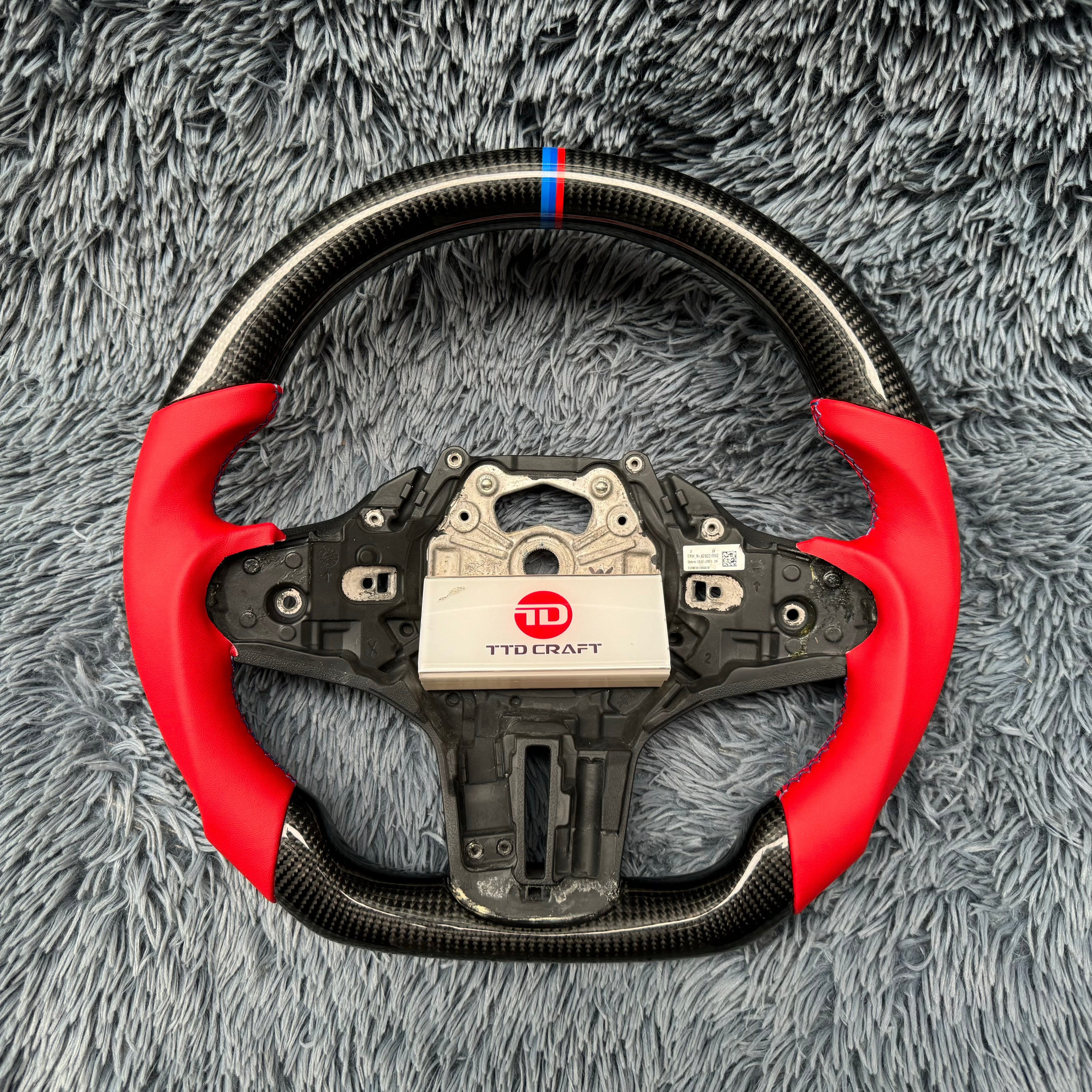 For BMW G Series XM F90 Real Carbon Fiber Steering Wheel