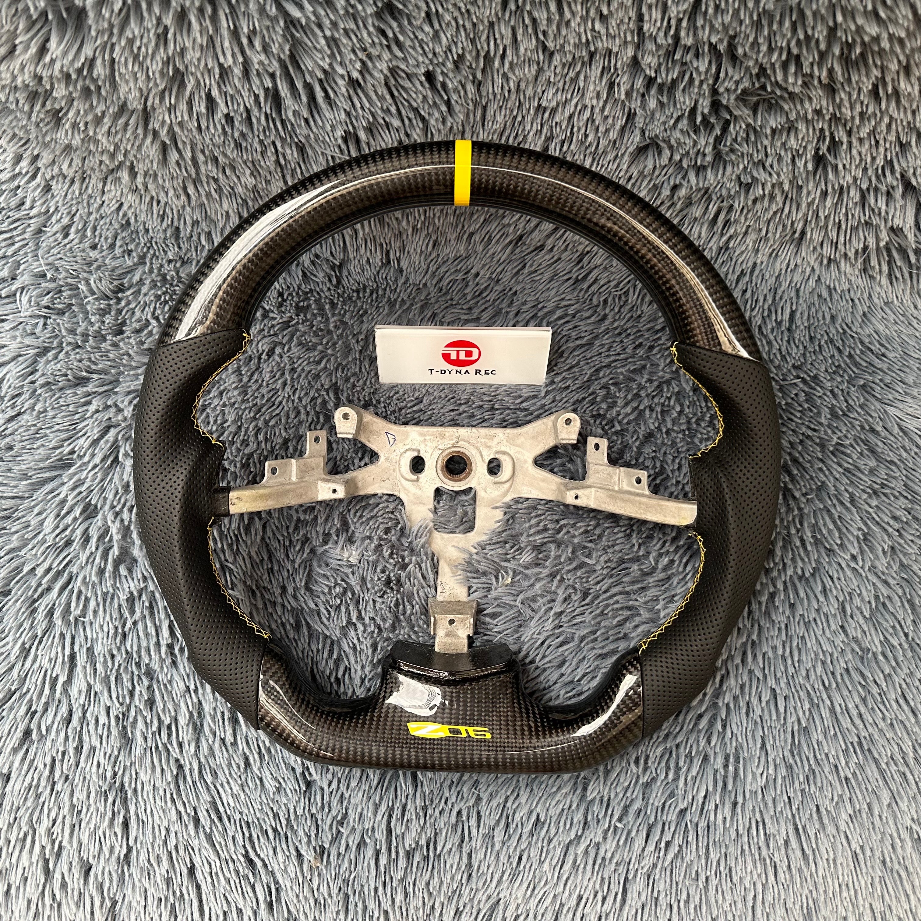 For Corvette C6 2006-2013 Z06 Carbon Fiber Steering Wheel