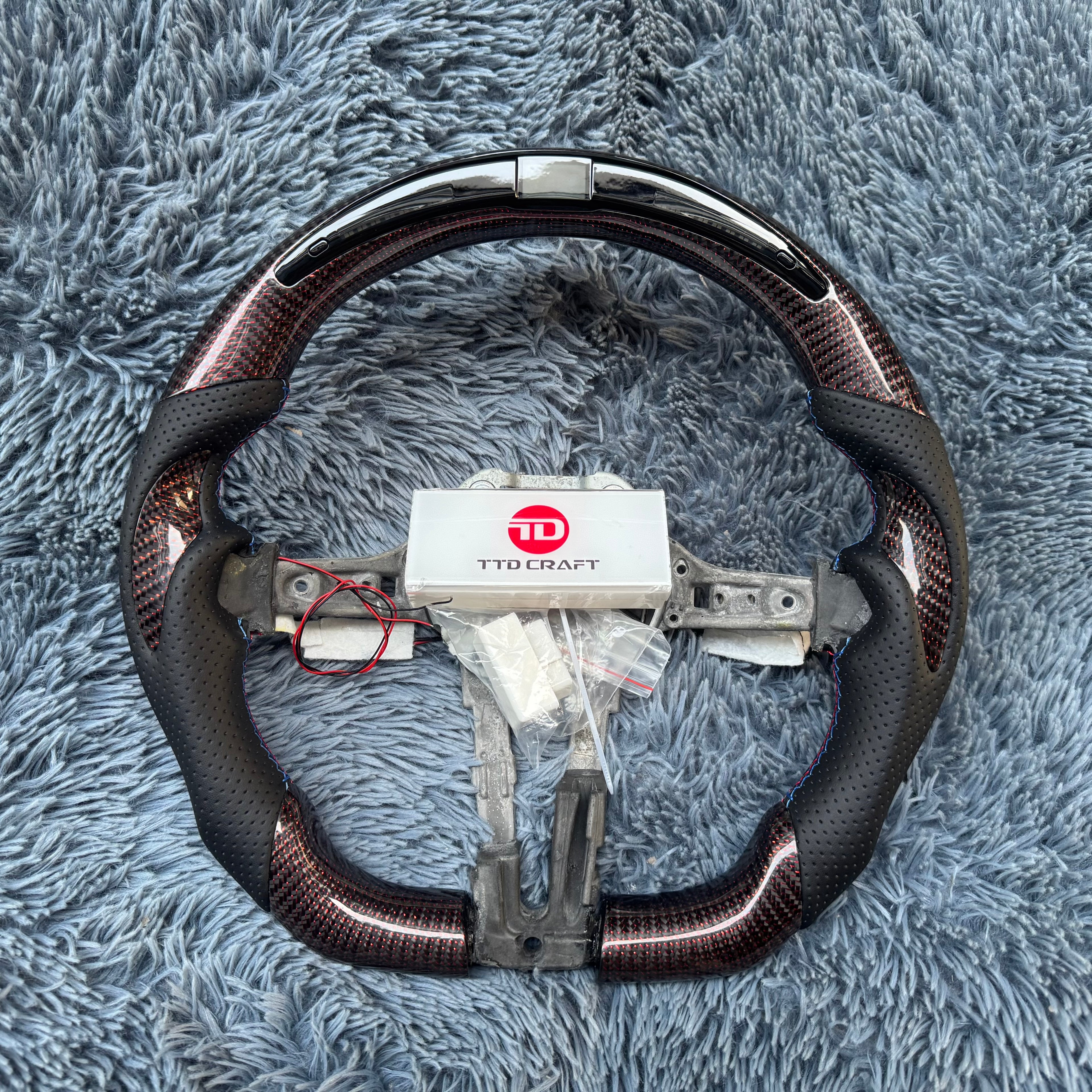 For BMW M2 M3 M4 LED Carbon Fiber Steering Wheel