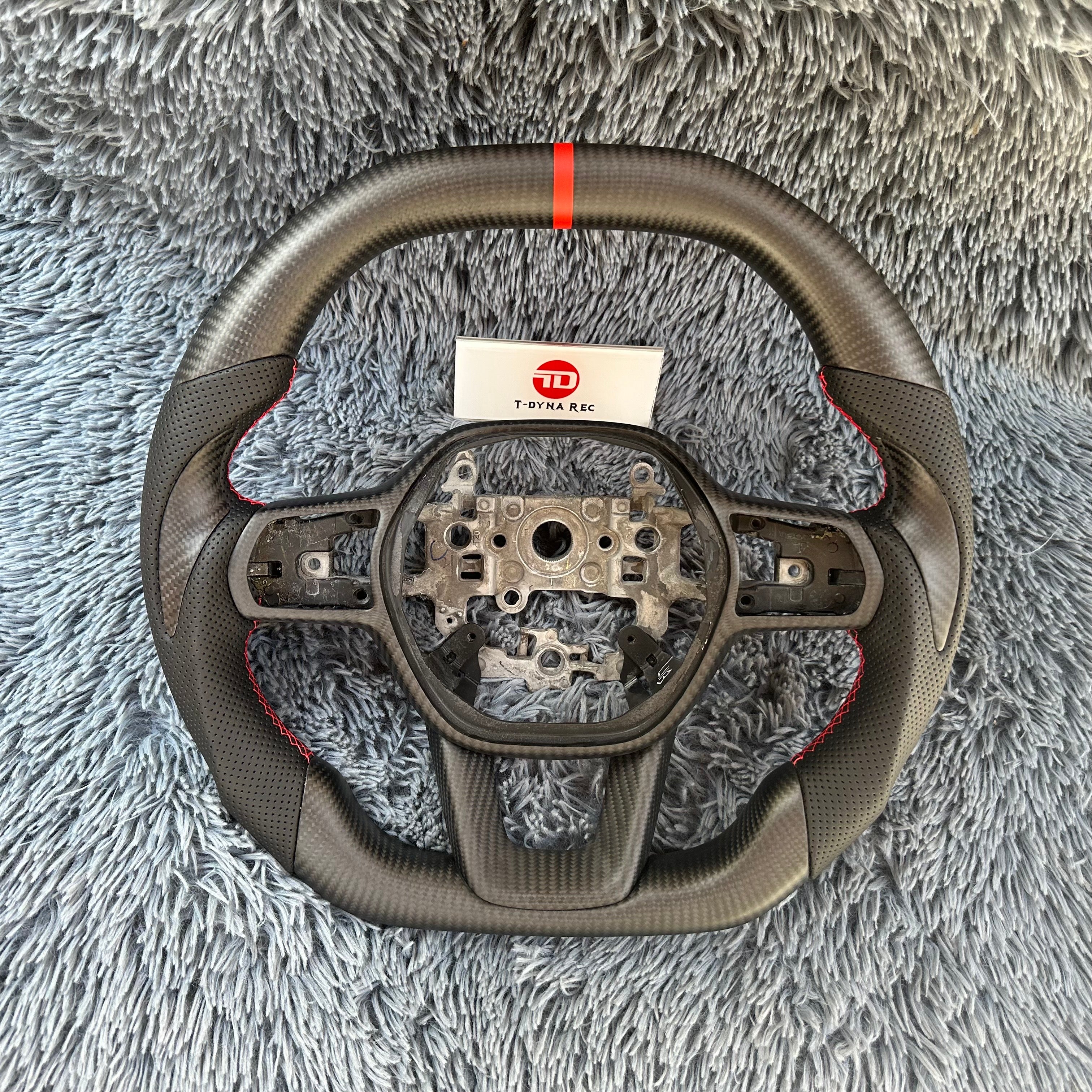 For Honda 11th gen Accord 2023-2026 Carbon Fiber Steering Wheel
