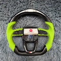 For Audi  A4 / Q5 / SQ5 / Q7 / SQ7 Custom LED Carbon Fiber Steering Wheel