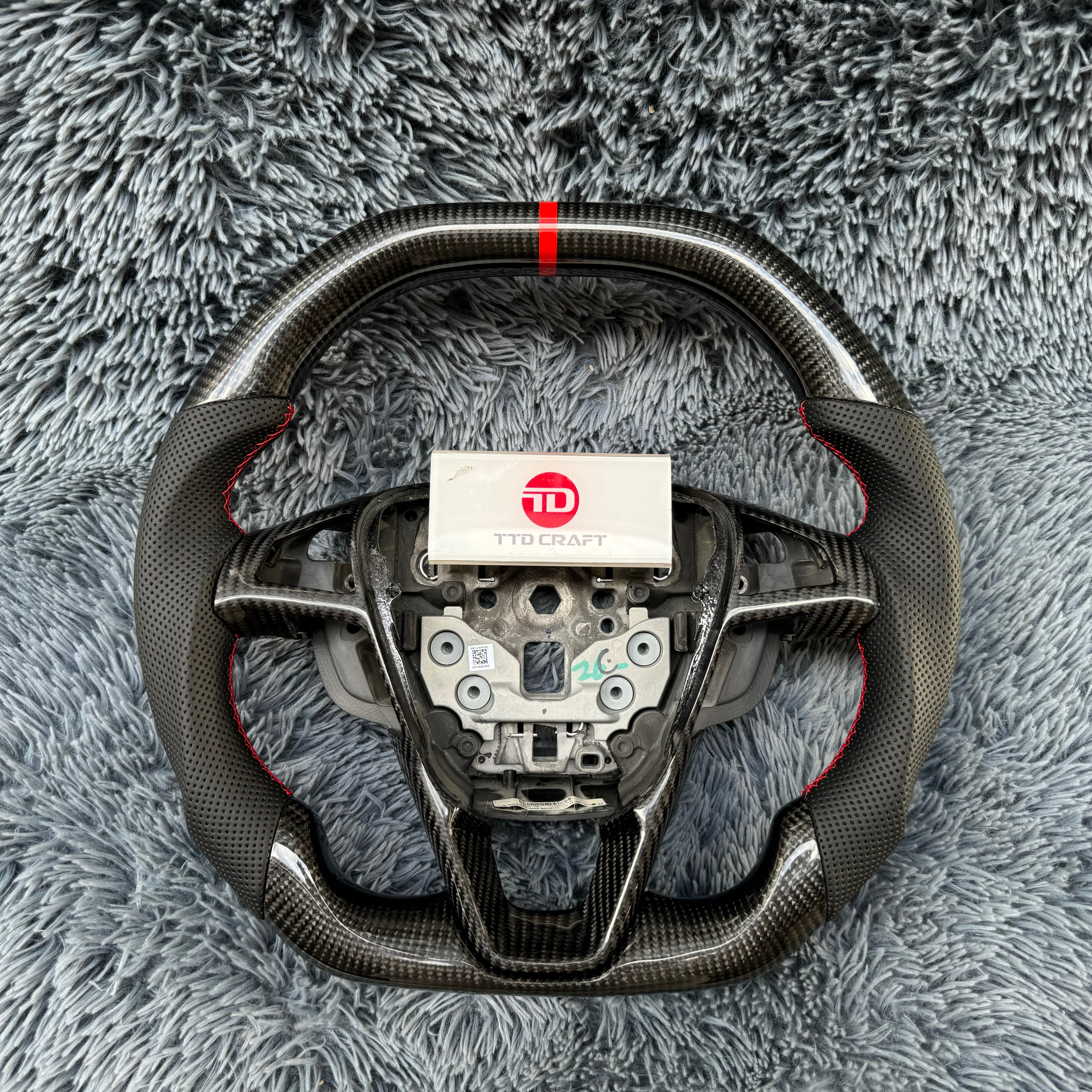 For Ford 2013-2021 Fusion /Mondeo MK5 Carbon Fiber Steering Wheel