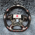 For Honda 7th gen Accord 2003-2007 LED Carbon Fiber Steering Wheel