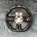 For Ford Mustang 2015-2017 LED Carbon Fiber Steering Wheel