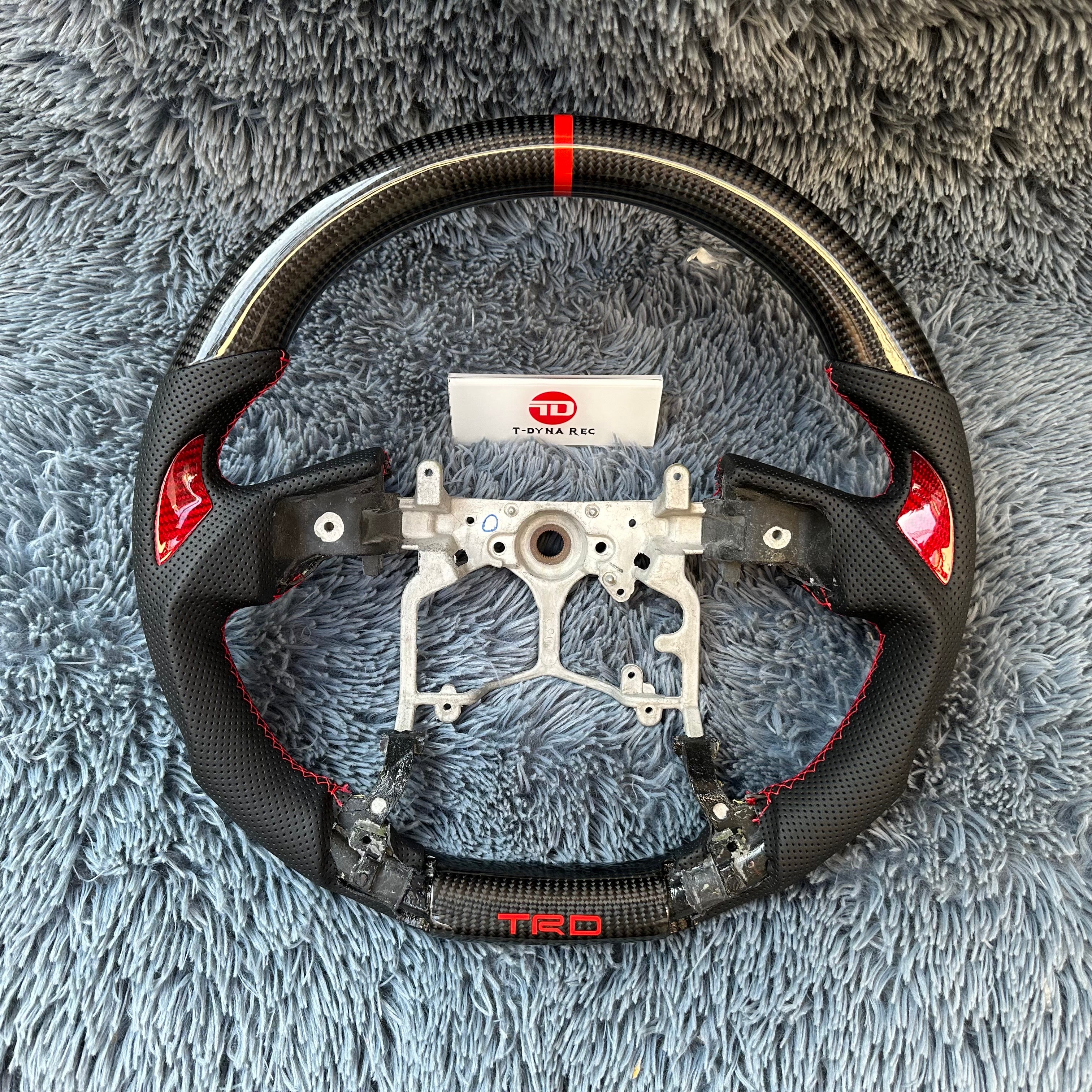 For Toyota 2014-2021 Tundra /Tacoma/4runner Carbon Fiber Steering Wheel