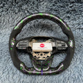 For Hyundai Elantra 2017–2020 Forged Carbon Fiber Steering Wheel