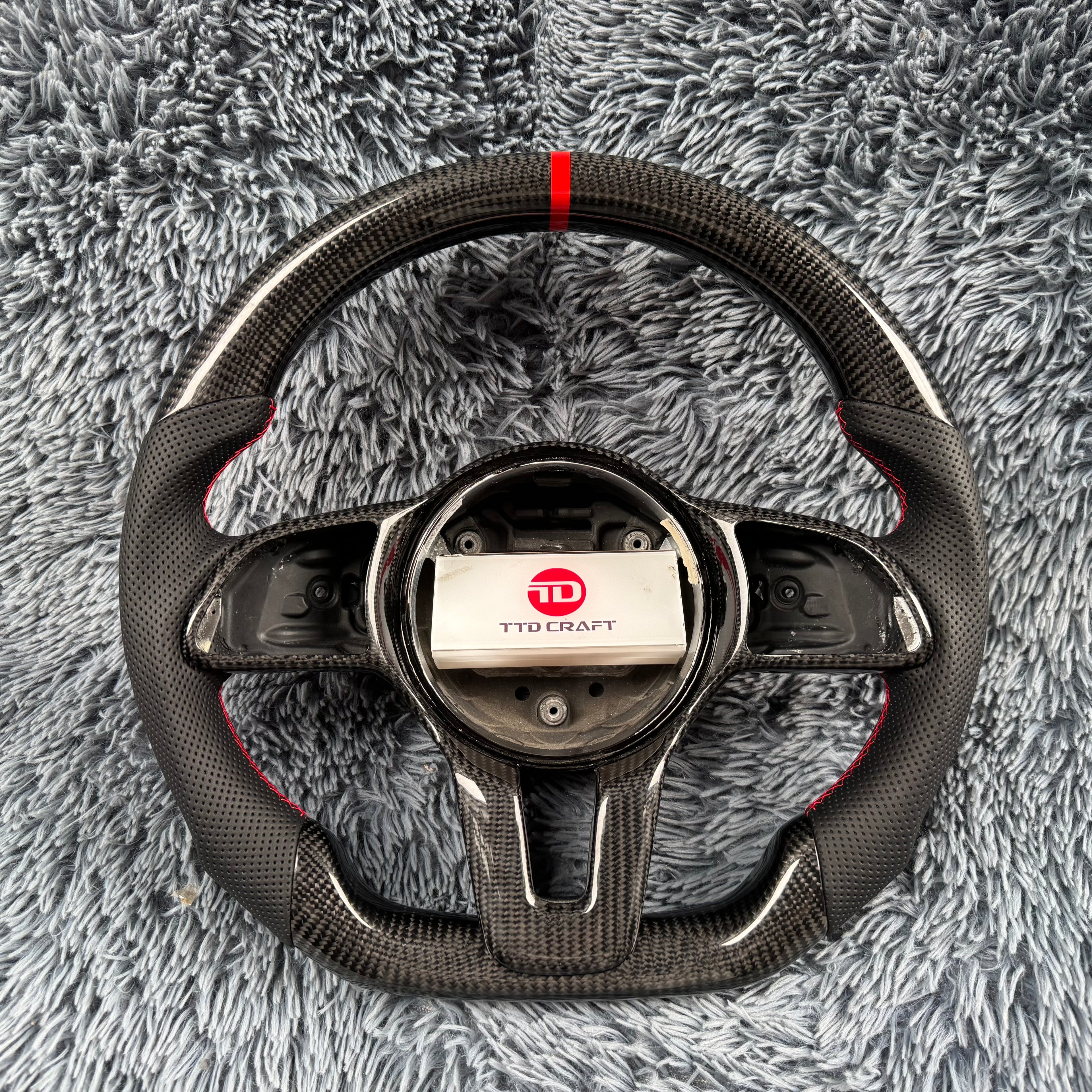 For Mercedes W177 W205 W243 W247 w253 Carbon Fiber Steering Wheel