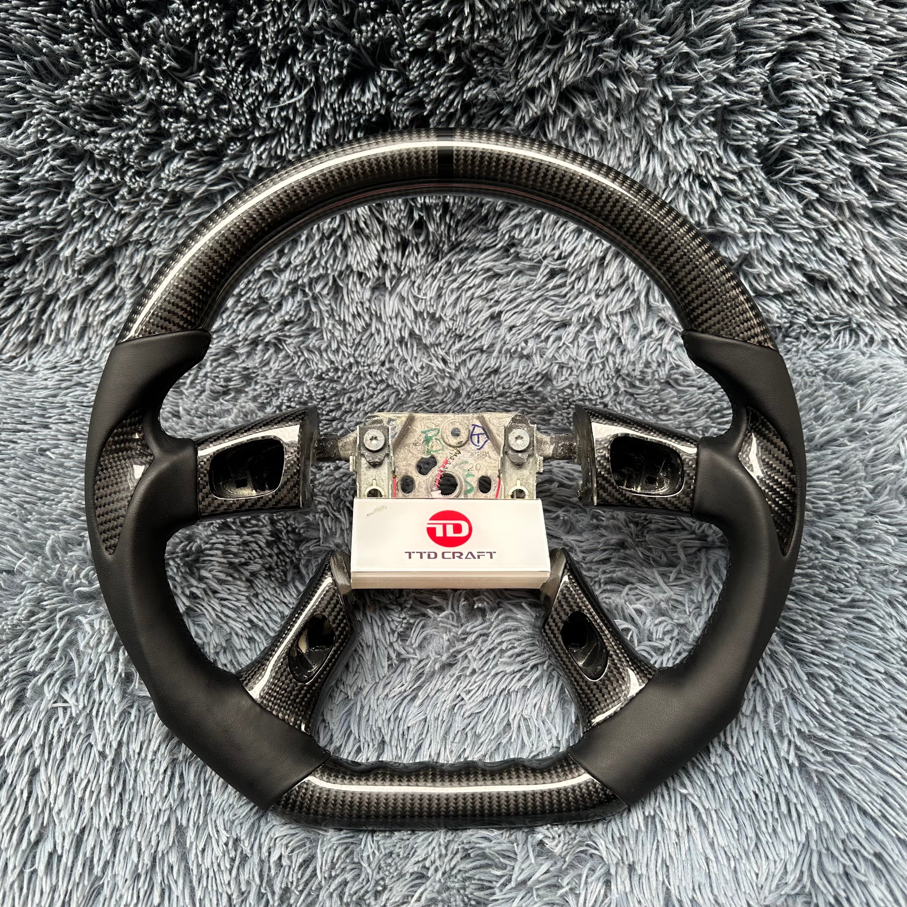 For 2003-2007 Hummer H2 Carbon Fiber Steering Wheel