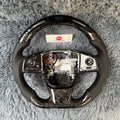 For Honda 5th gen CRV 2017-2018 LED Carbon Fiber Steering Wheel