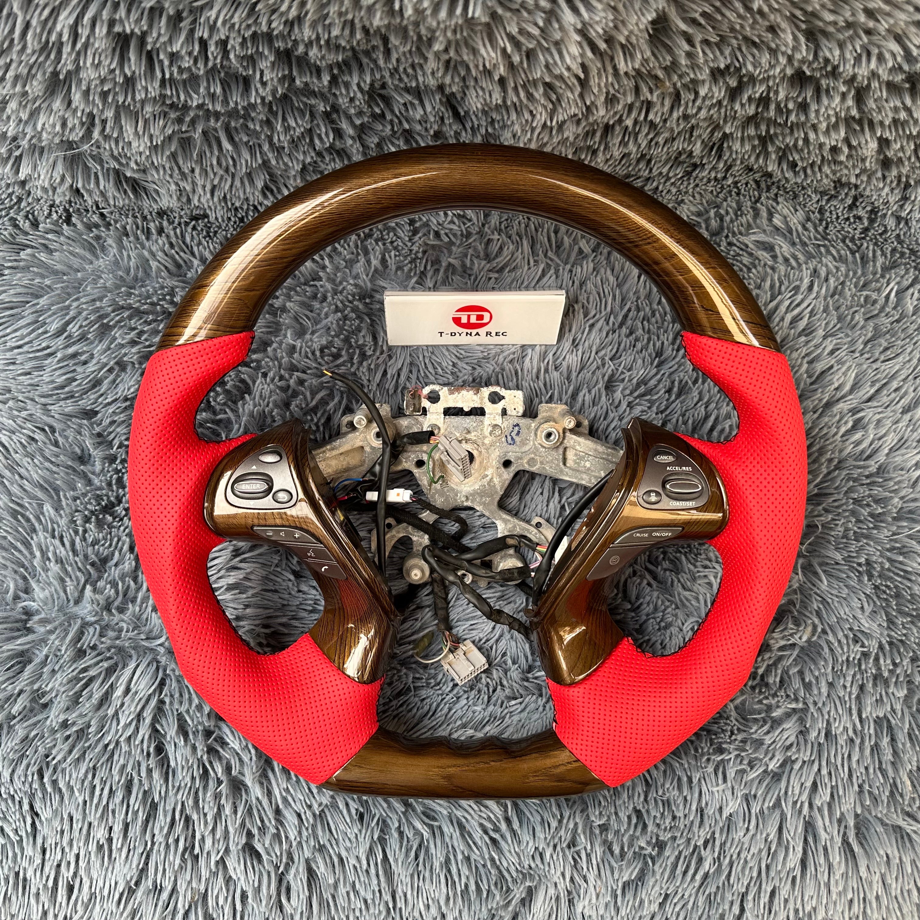 For Infiniti  QX60 / Q70/ M25 M35 M37 M56 Wooden Steering Wheel