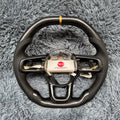 For Jeep 2018-2026 Wrangler / Gladiator Custom Carbon Fiber Steering Wheel