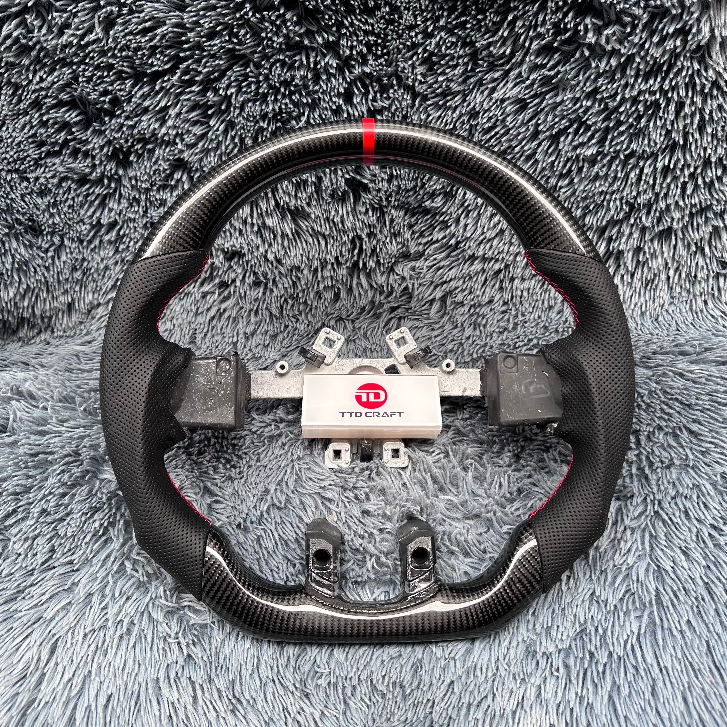For Dodge 2013 -2018 Ram 1500 2500 3500 Carbon Fiber Steering Wheel