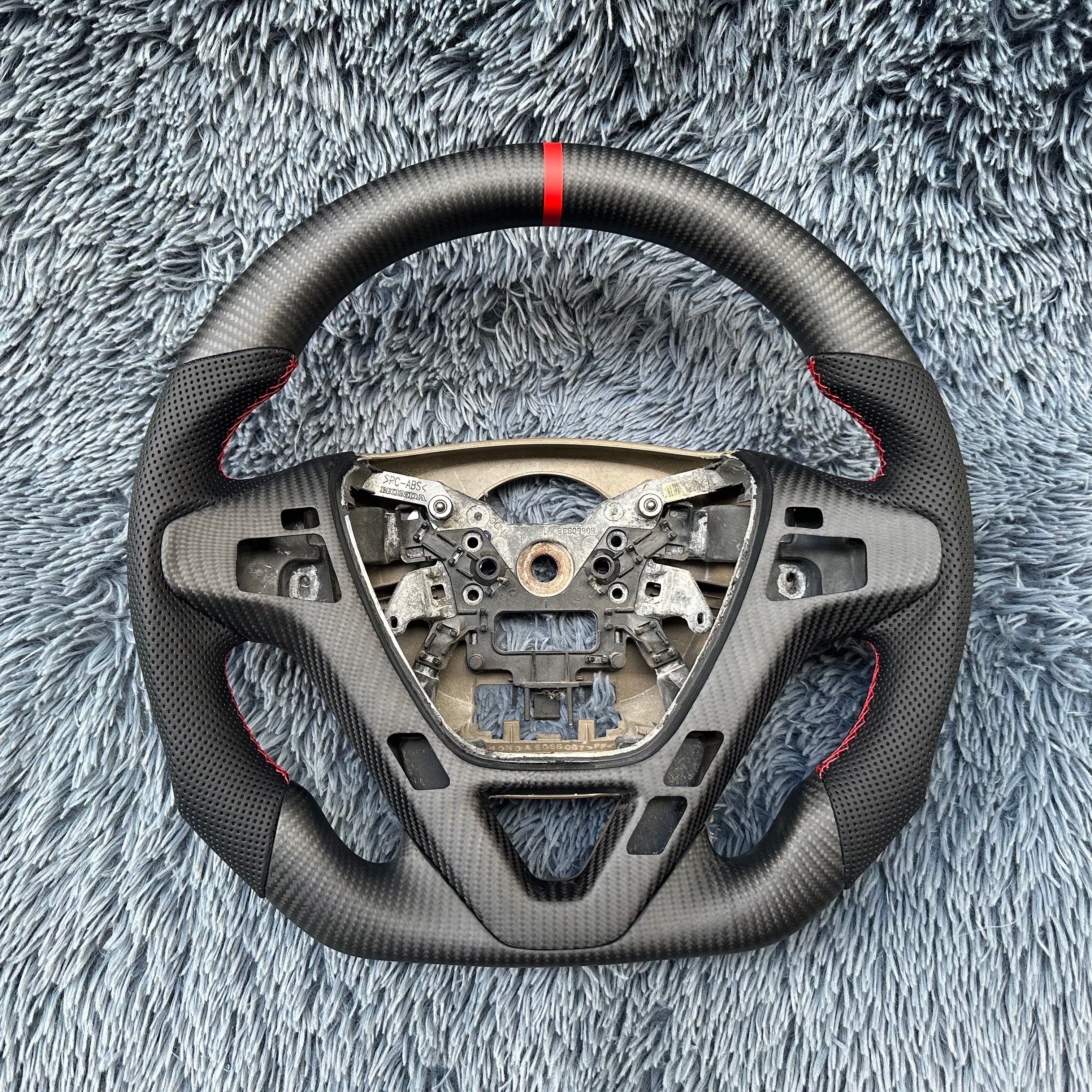 For Acura 2007-2013 MDX Carbon Fiber Steering Wheel
