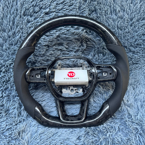 Custom Forged Carbon Fiber Steering Wheel For Honda 11th gen Civic 2022-2026