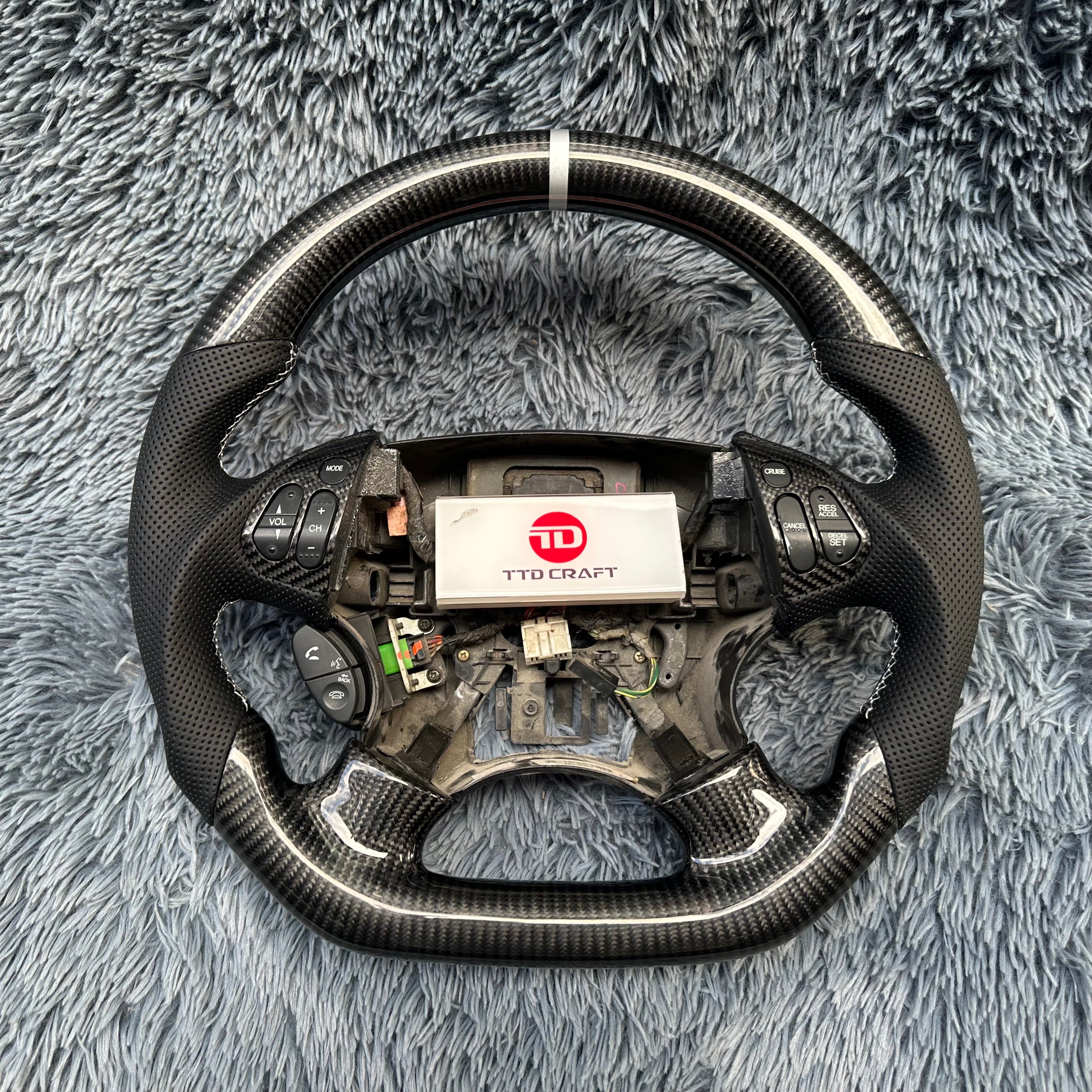 For Acura 2004-2006 TL Carbon Fiber Steering Wheel