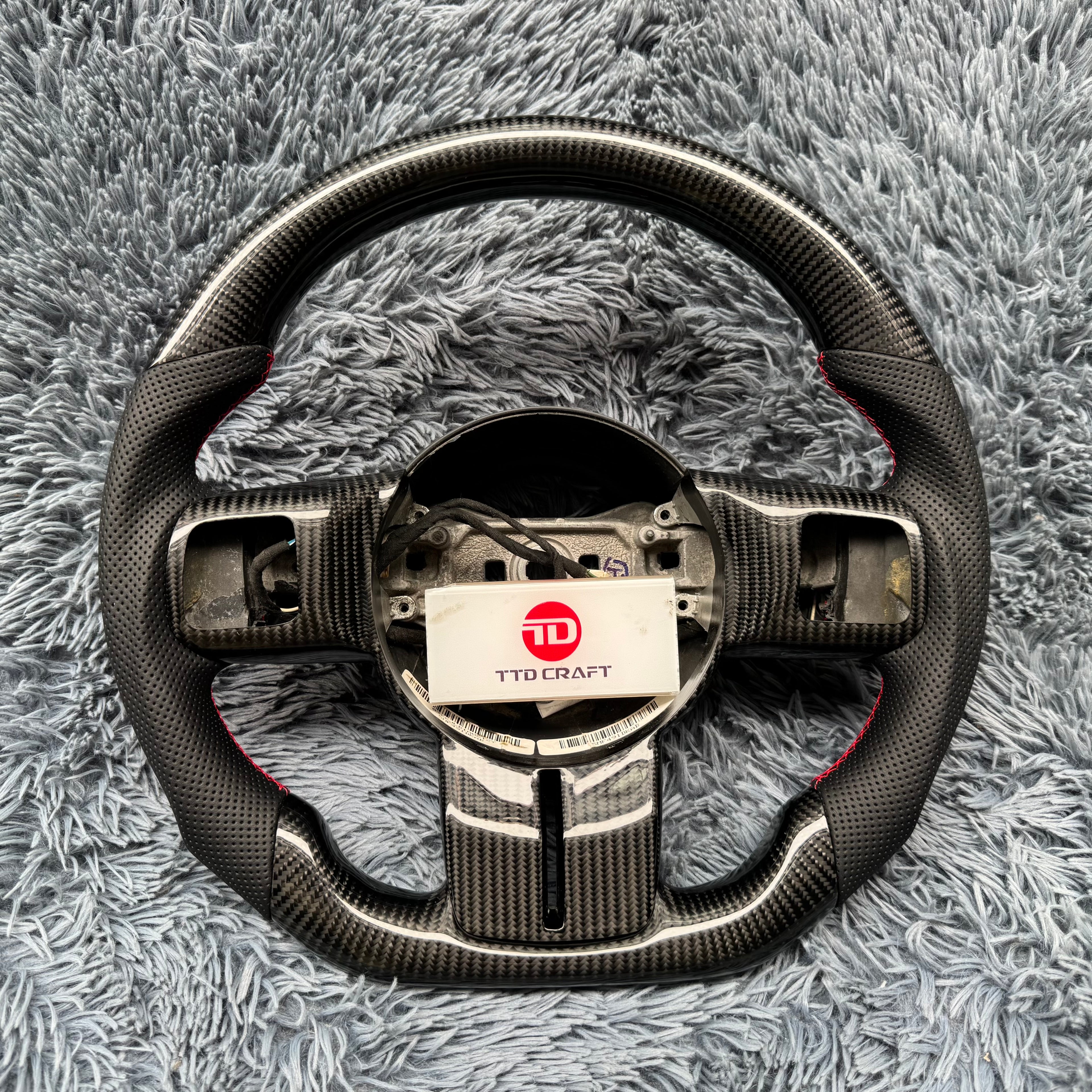 For Jeep 2011-2018 Wrangler Carbon Fiber Steering Wheel