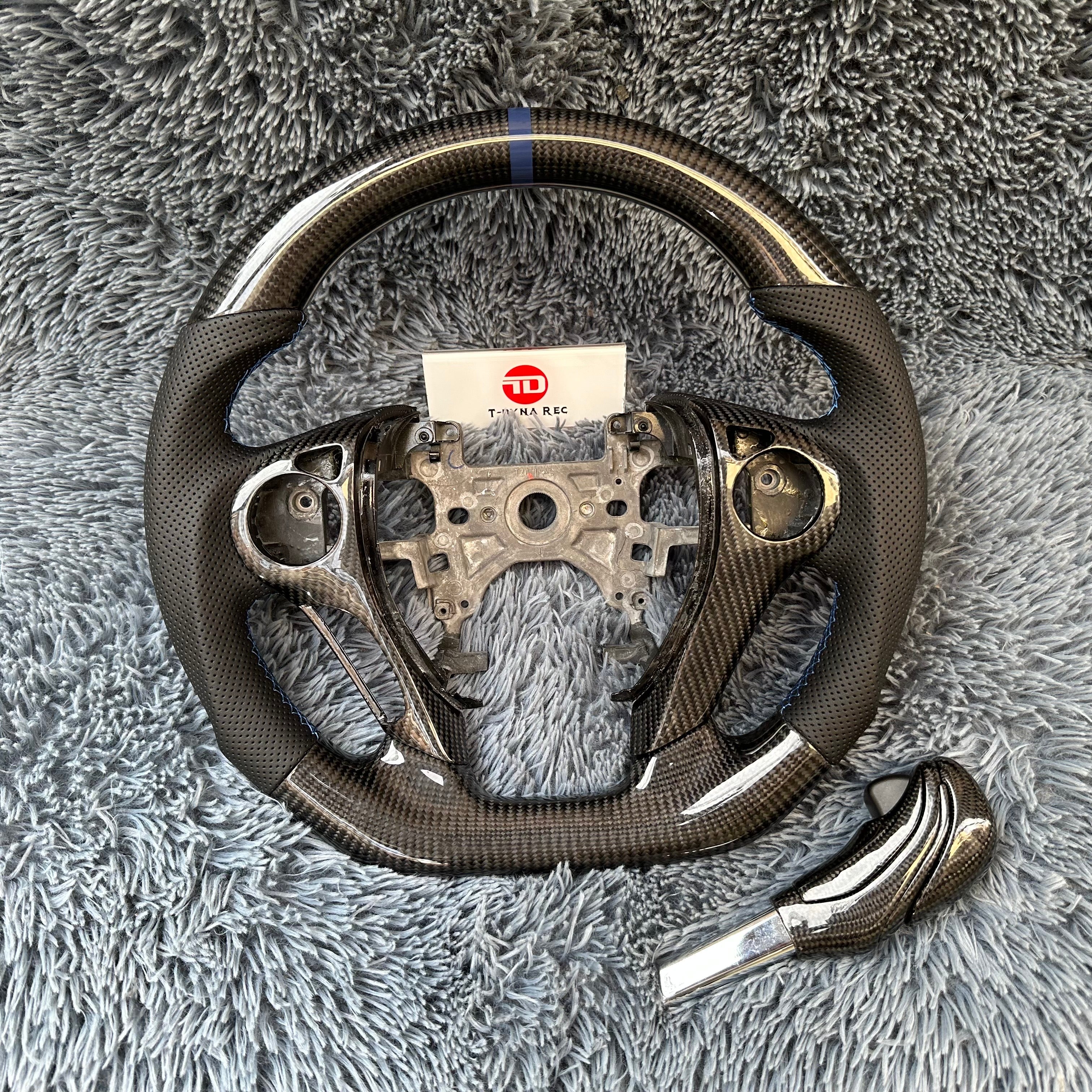 For Honda 9th gen Accord 2013-2017 Carbon Fiber Steering Wheel