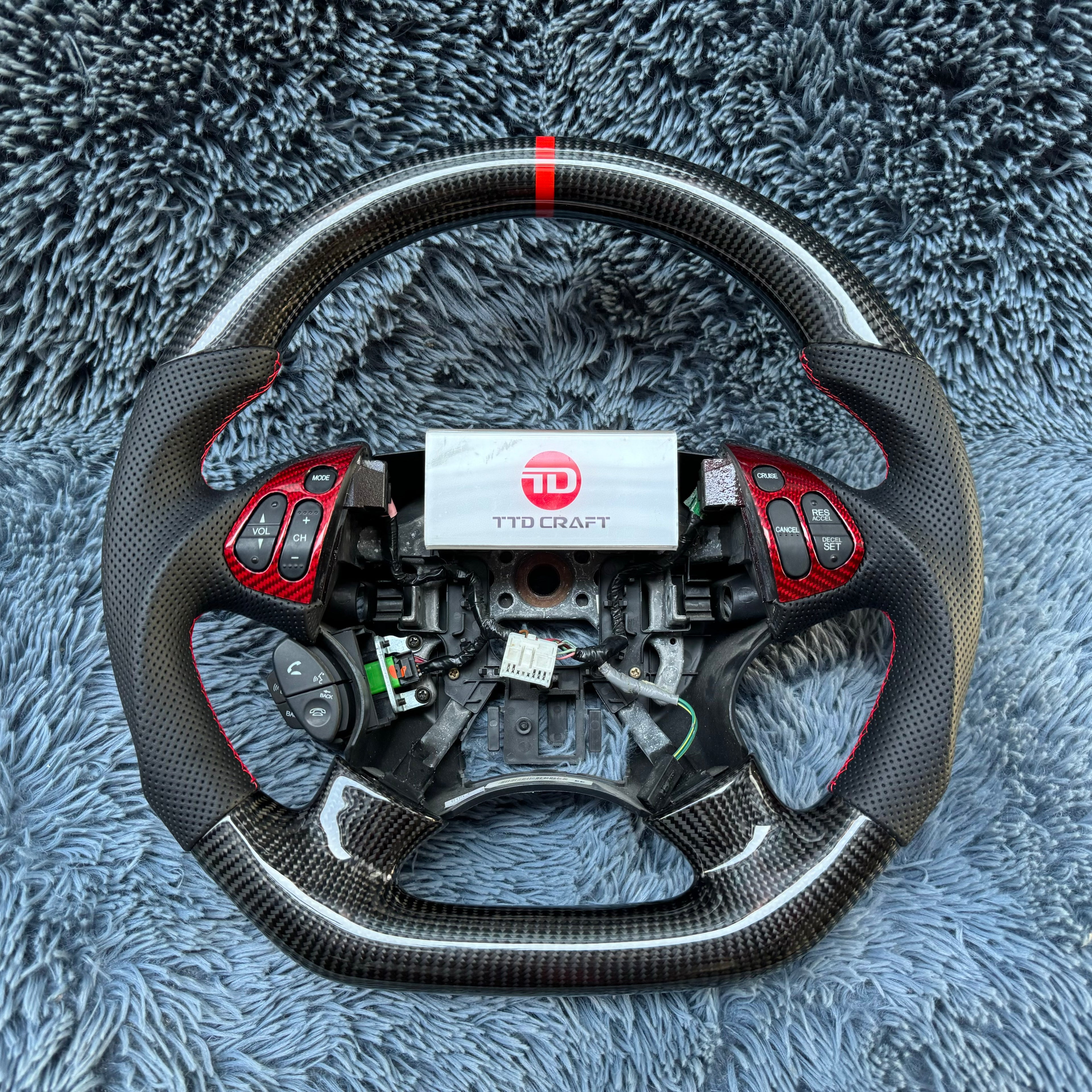 For Acura 2004-2006 TL Carbon Fiber Steering Wheel