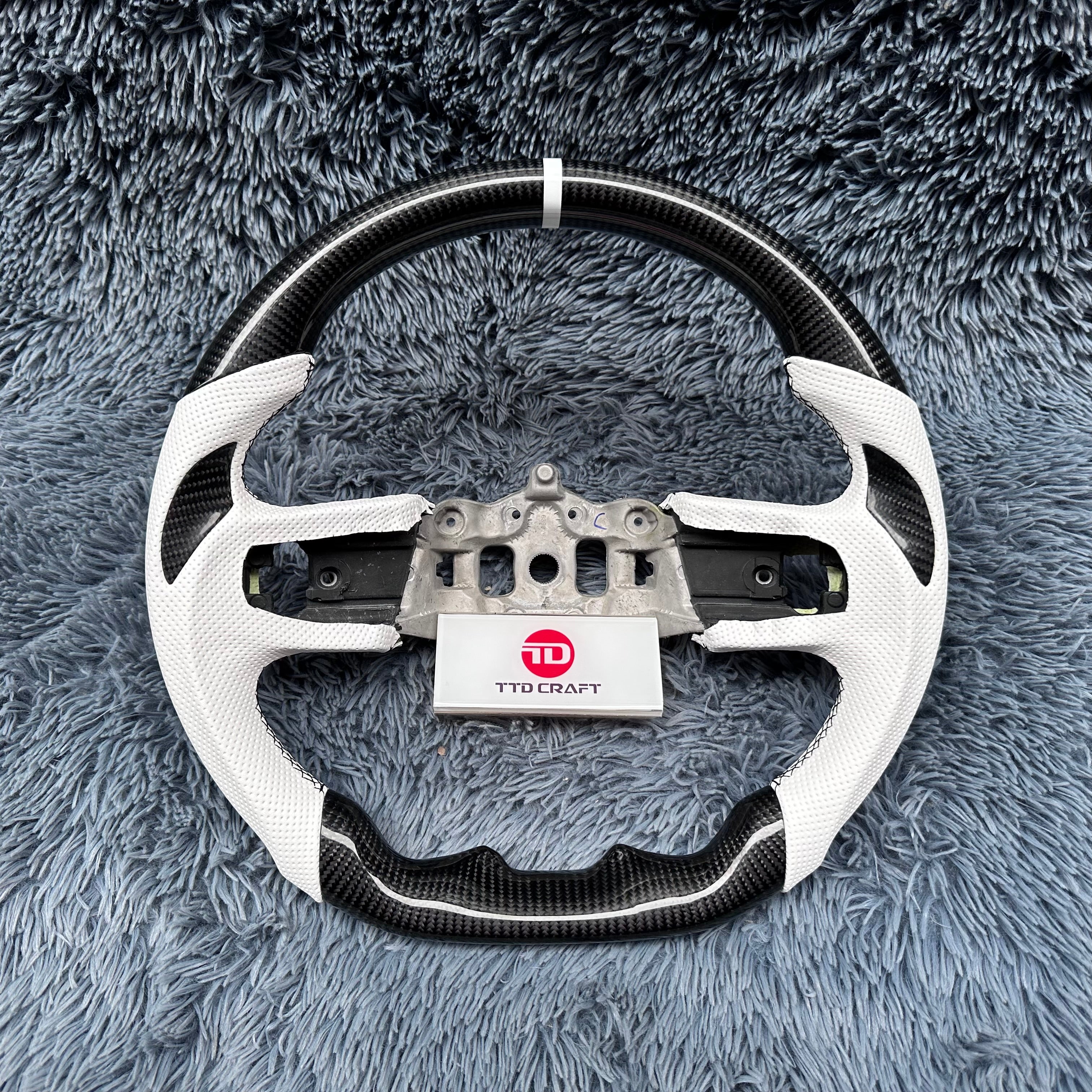 For Jeep 2018-2026 Wrangler / Gladiator Carbon Fiber Steering Wheel