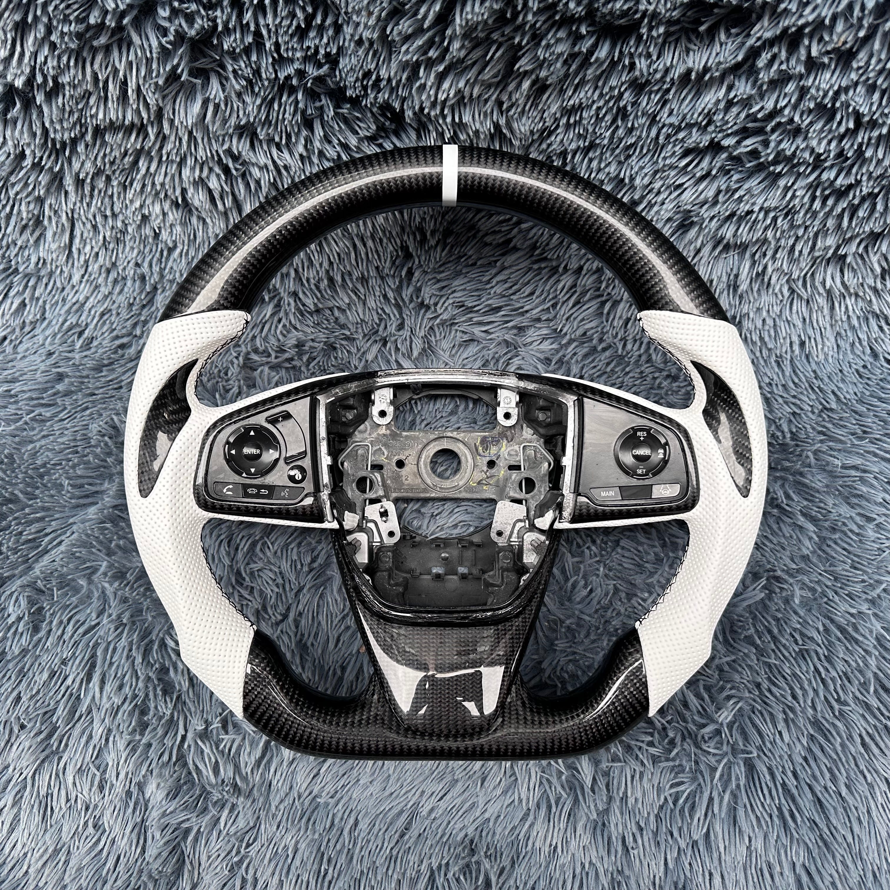 For Honda 5th gen CRV 2017-2018 Carbon Fiber Steering Wheel