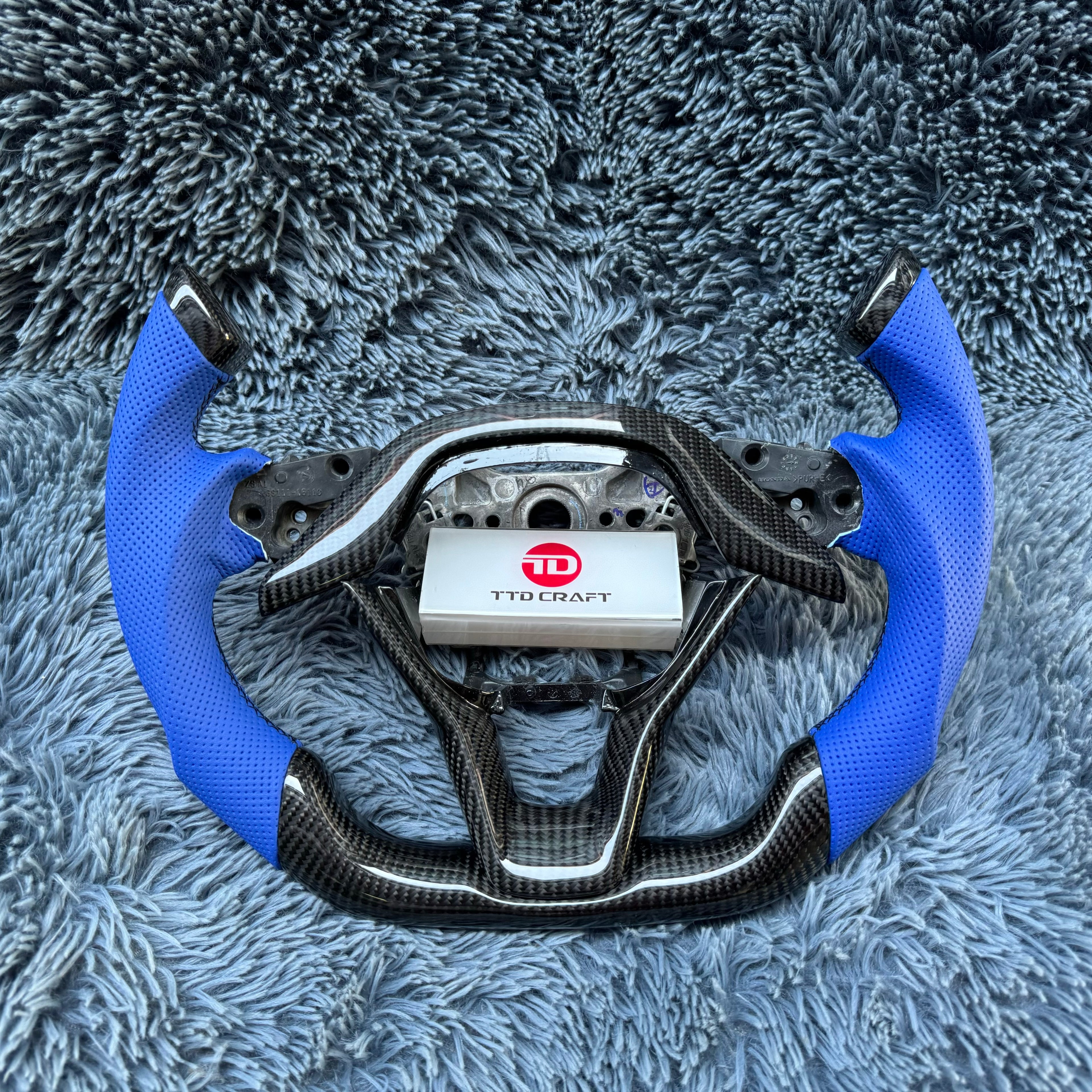 For Honda 10th gen Accord 2018-2022 Carbon Fiber Steering Wheel