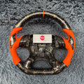 For Honda 7th gen Accord 2003-2007 Forged Carbon Fiber Steering Wheel