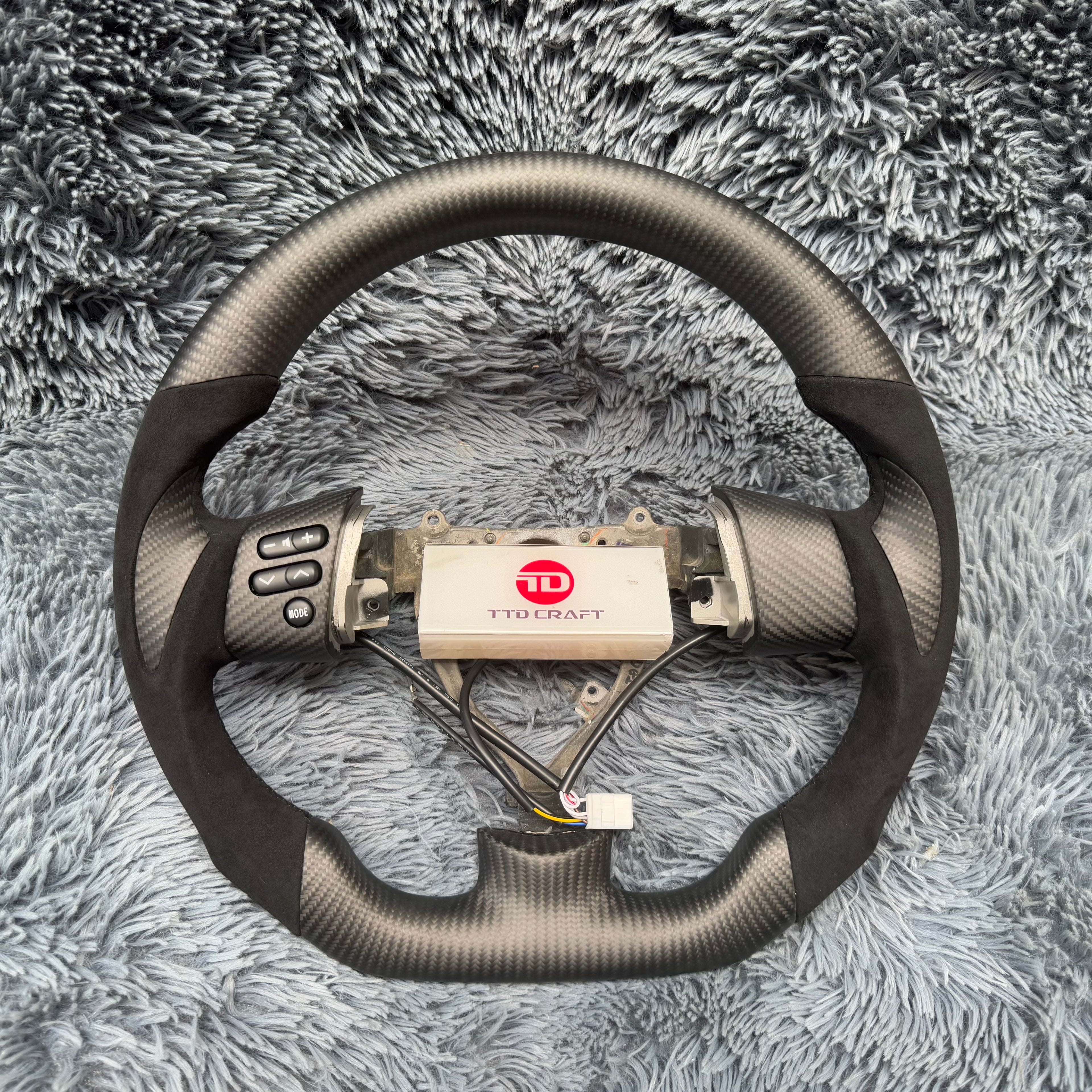 For Toyota 2007-2014 FJ Cruiser Real Carbon Fiber Steering Wheel