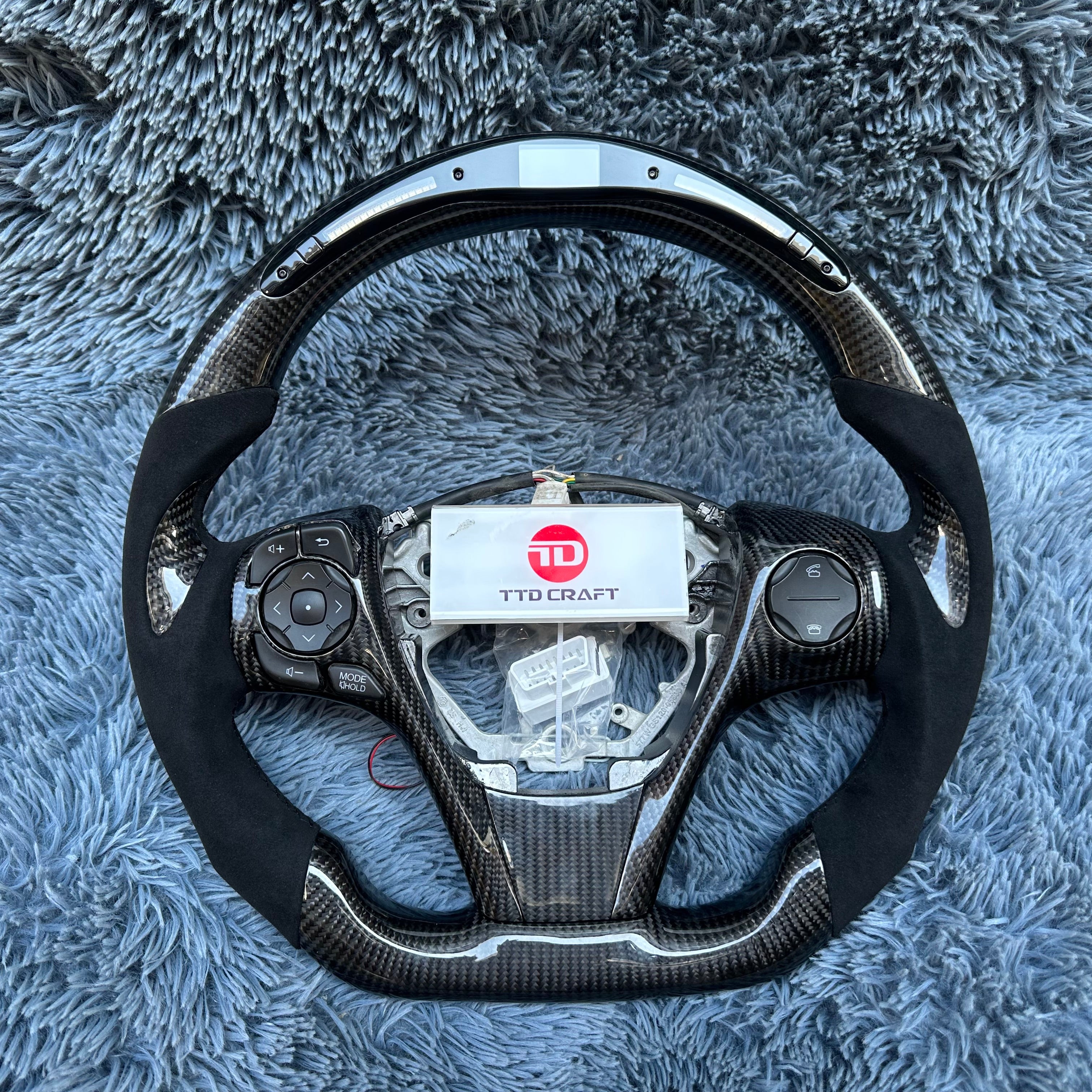 For Toyota 2012-2014 Camry / Venza LED Carbon Fiber Steering wheel