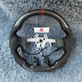 For Dodge 2013 -2018 Ram 1500 2500 3500 Honeycomb Carbon Fiber Steering Wheel