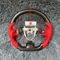 For Subaru 2008-2013 Forester / Legacy /WRX STI/ Impreza Carbon Fiber Steering wheel
