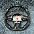 For Mazda 2016-2023 CX-9 Led Carbon Fiber Steering Wheel